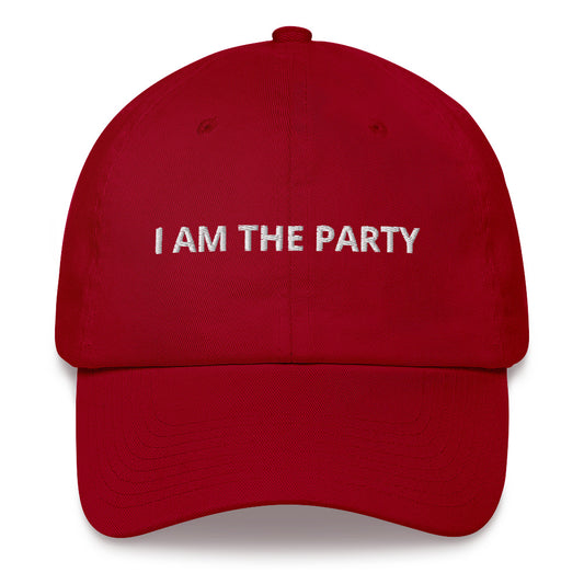 I AM THE PARTY (Red)