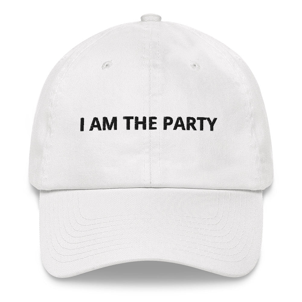 I AM THE PARTY (White)